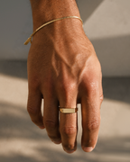 Flat Signet Ring