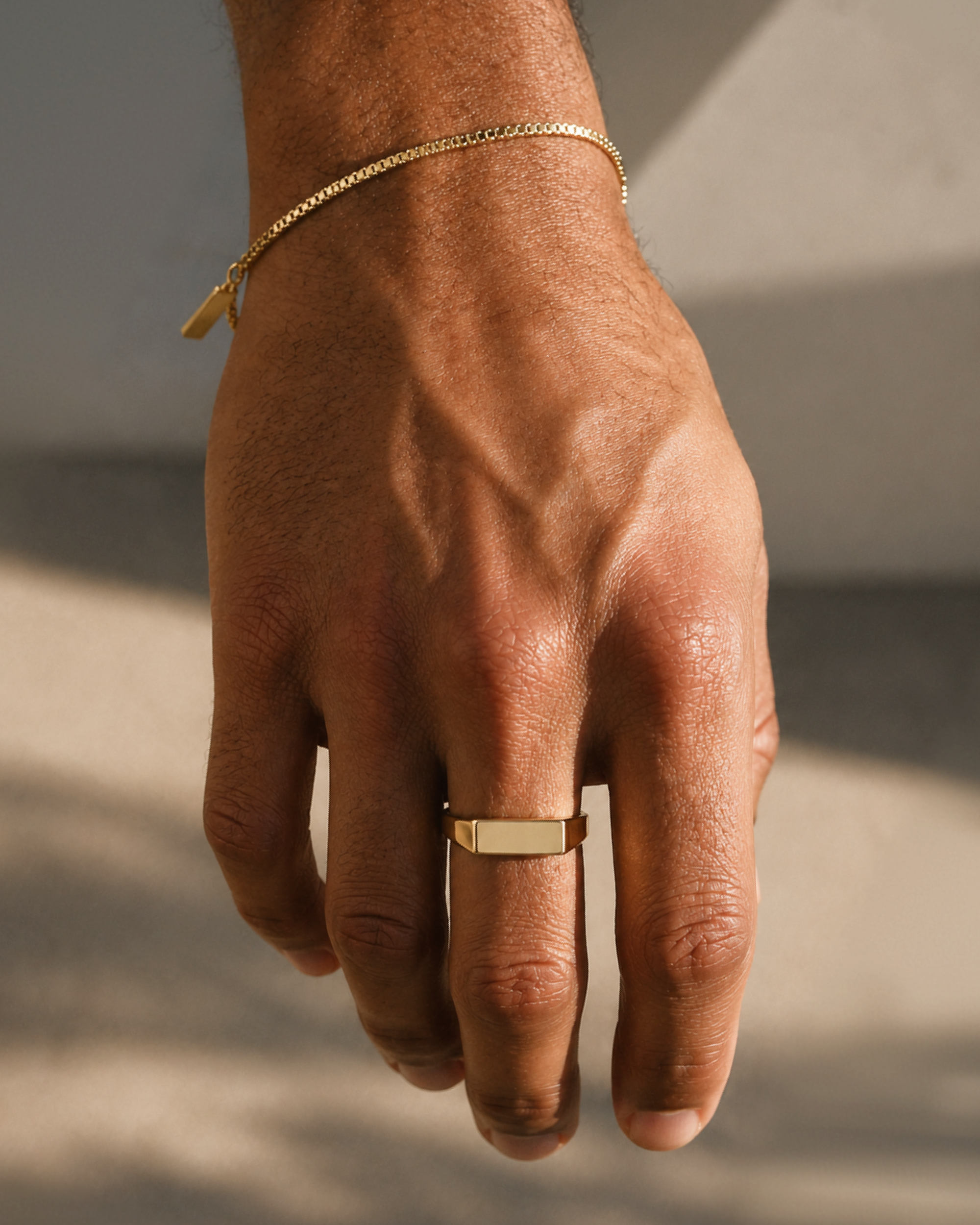 Flat Signet Ring