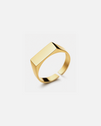 Flat Signet Ring