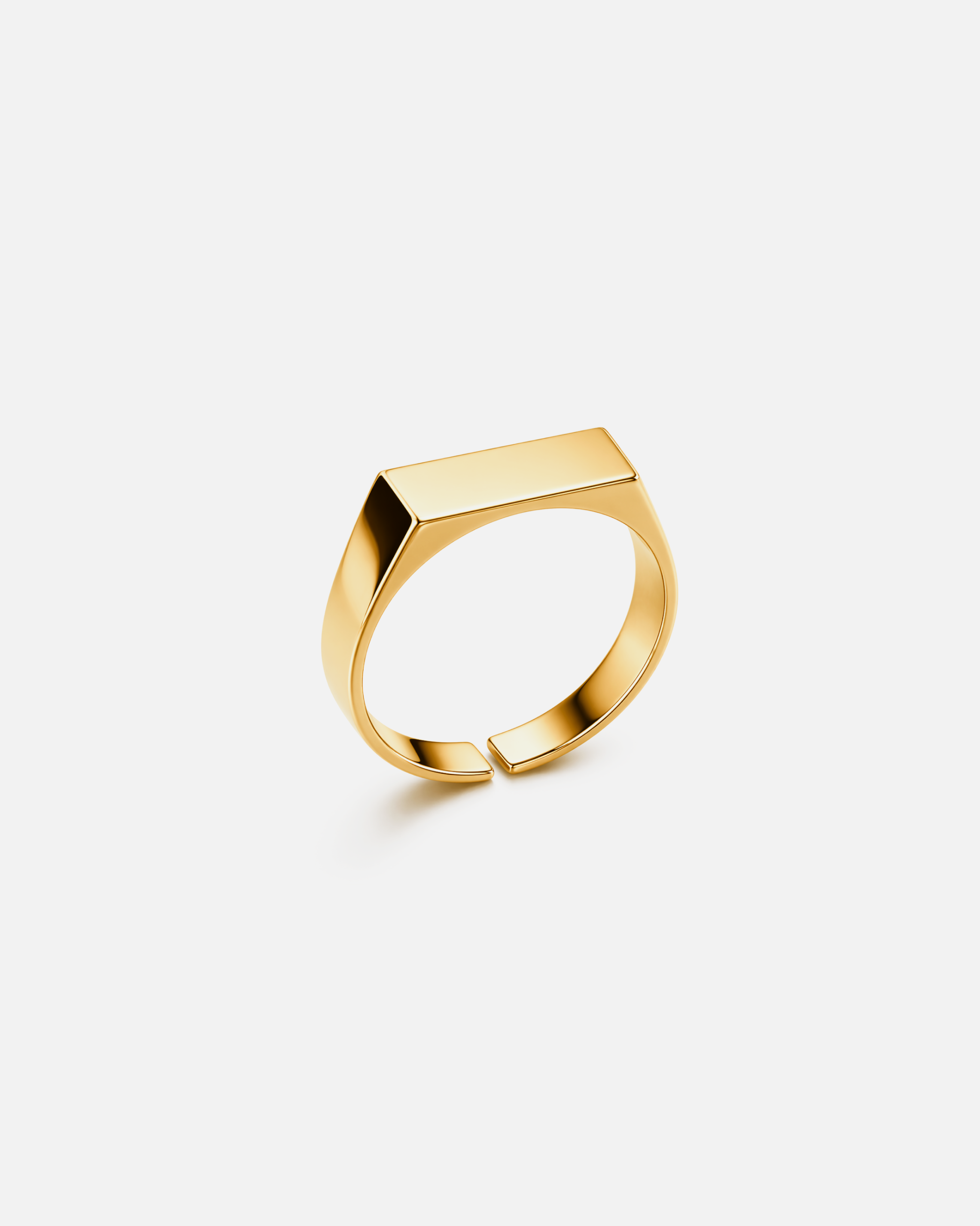Flat Signet Ring