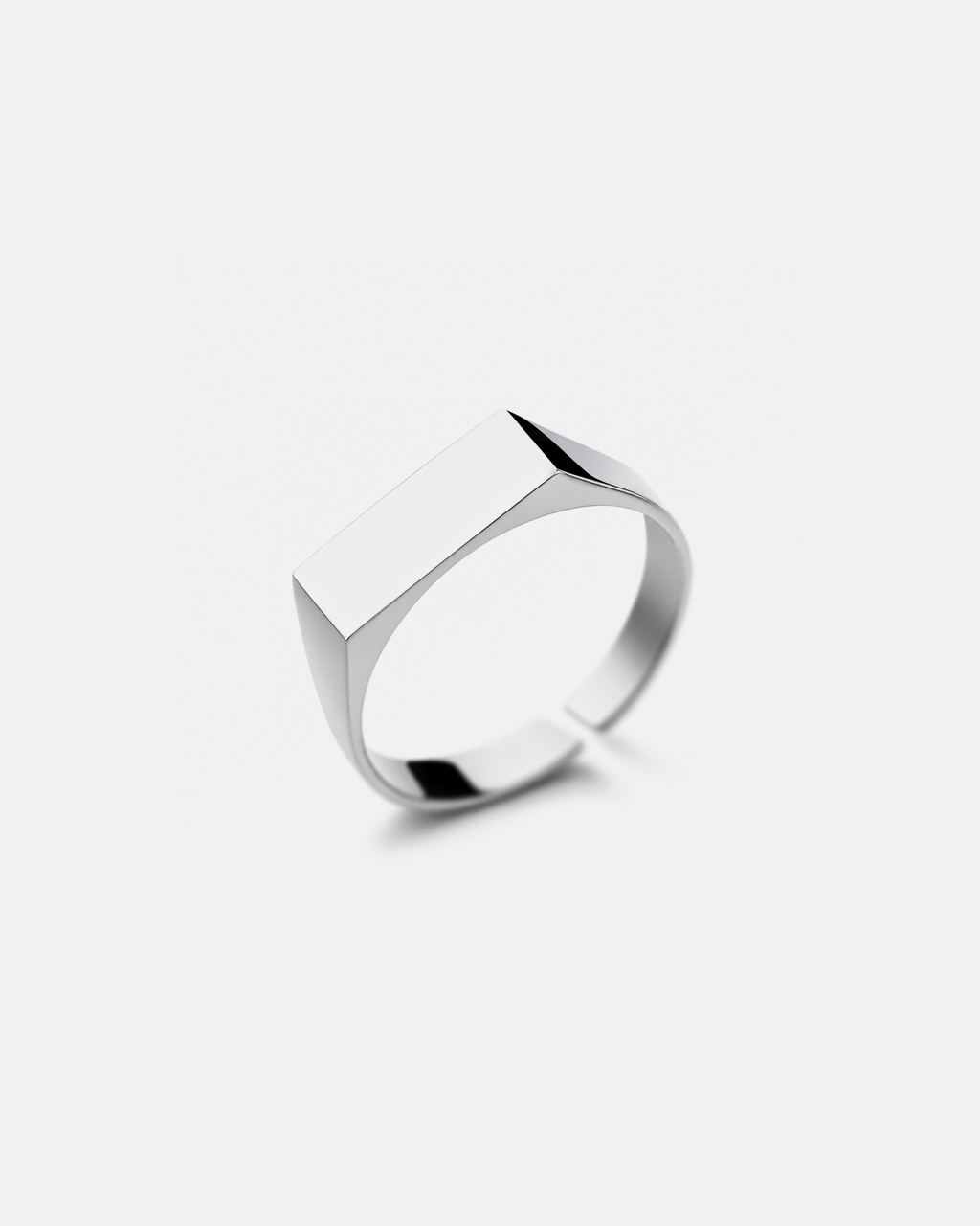 Flat Signet Ring