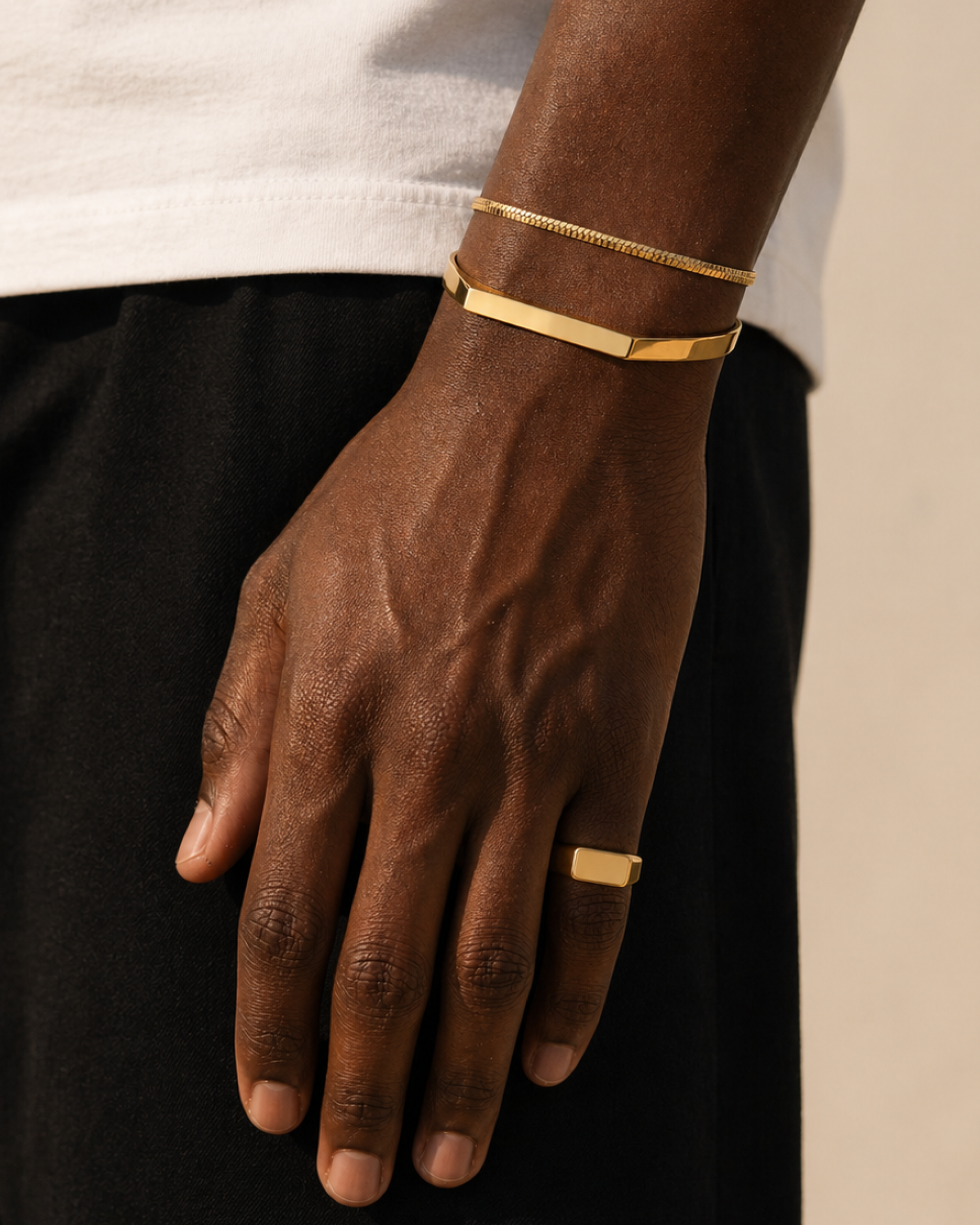 Hex Cuff Bracelet