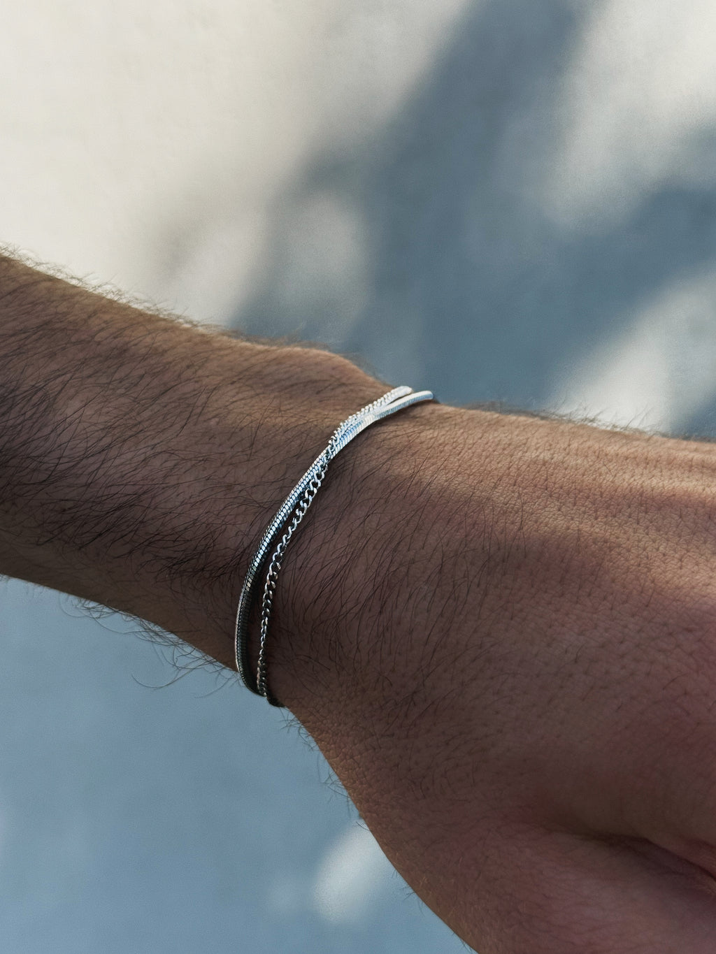 Minimal Curb Bracelet