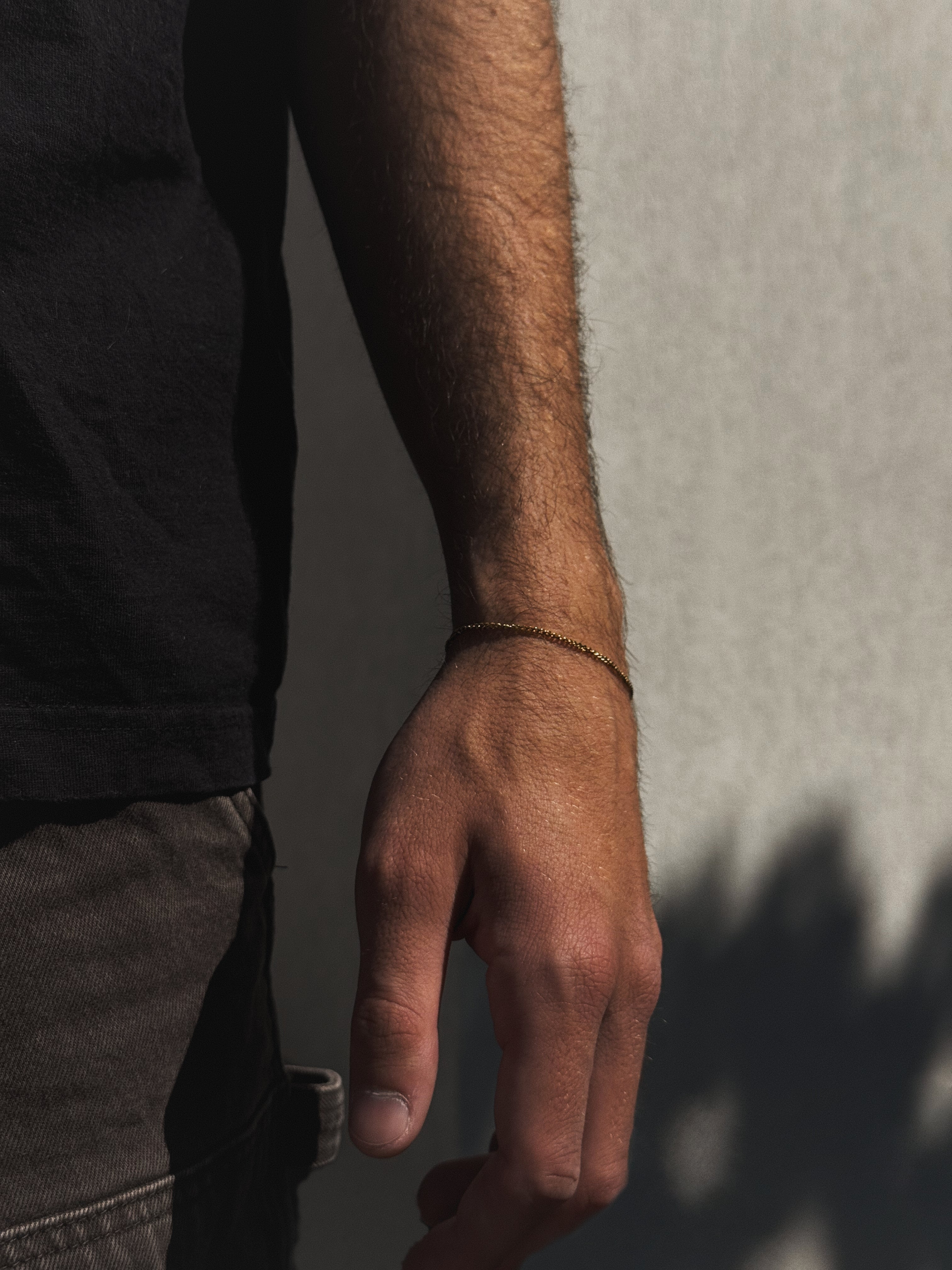 Minimal Curb Bracelet