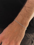 Minimal Curb Bracelet