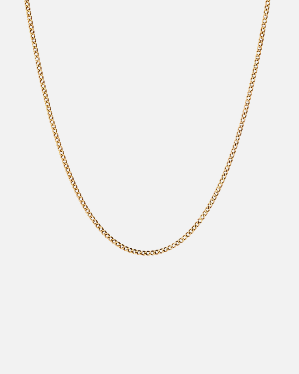 Minimal Curb Necklace