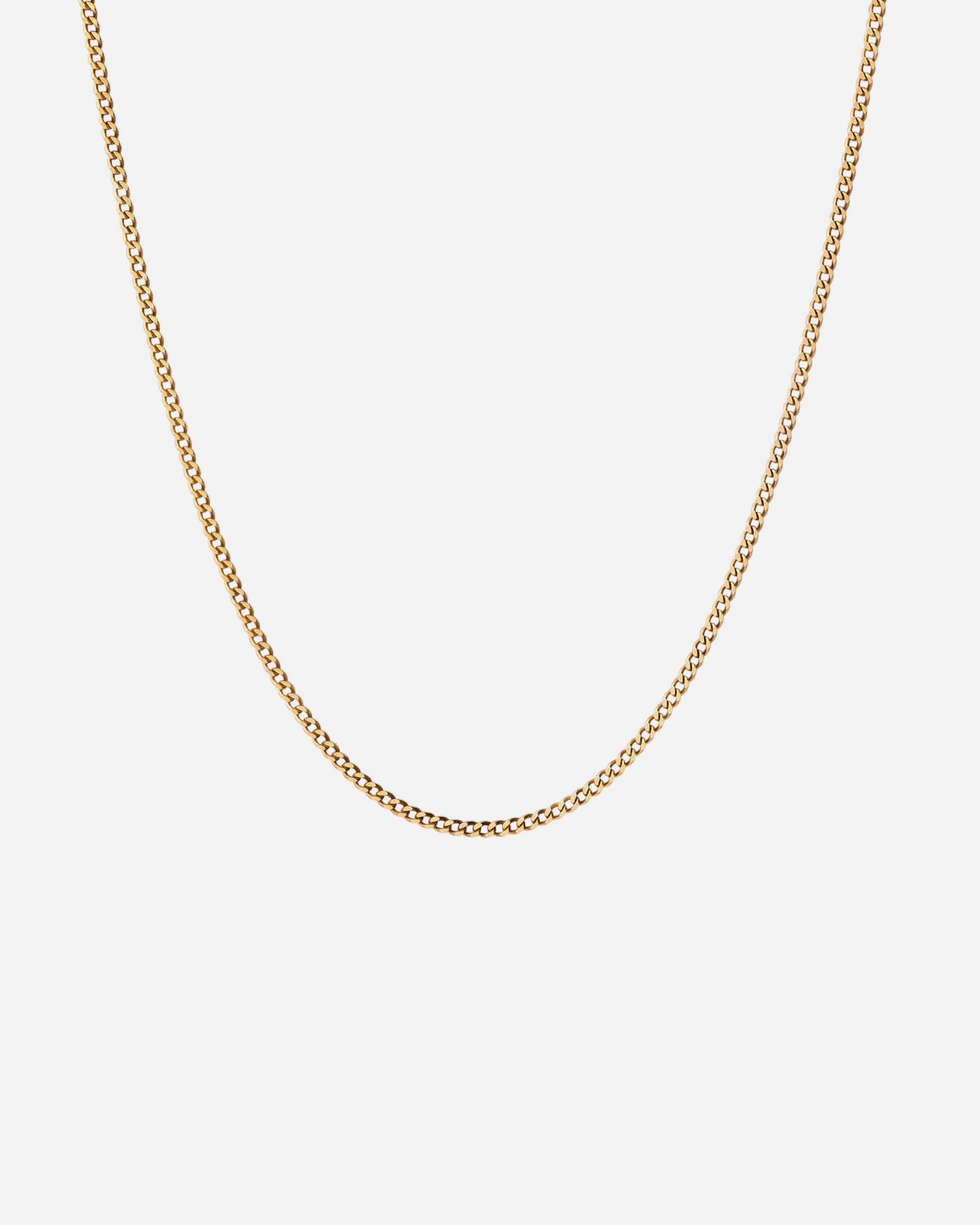Minimal Curb Necklace