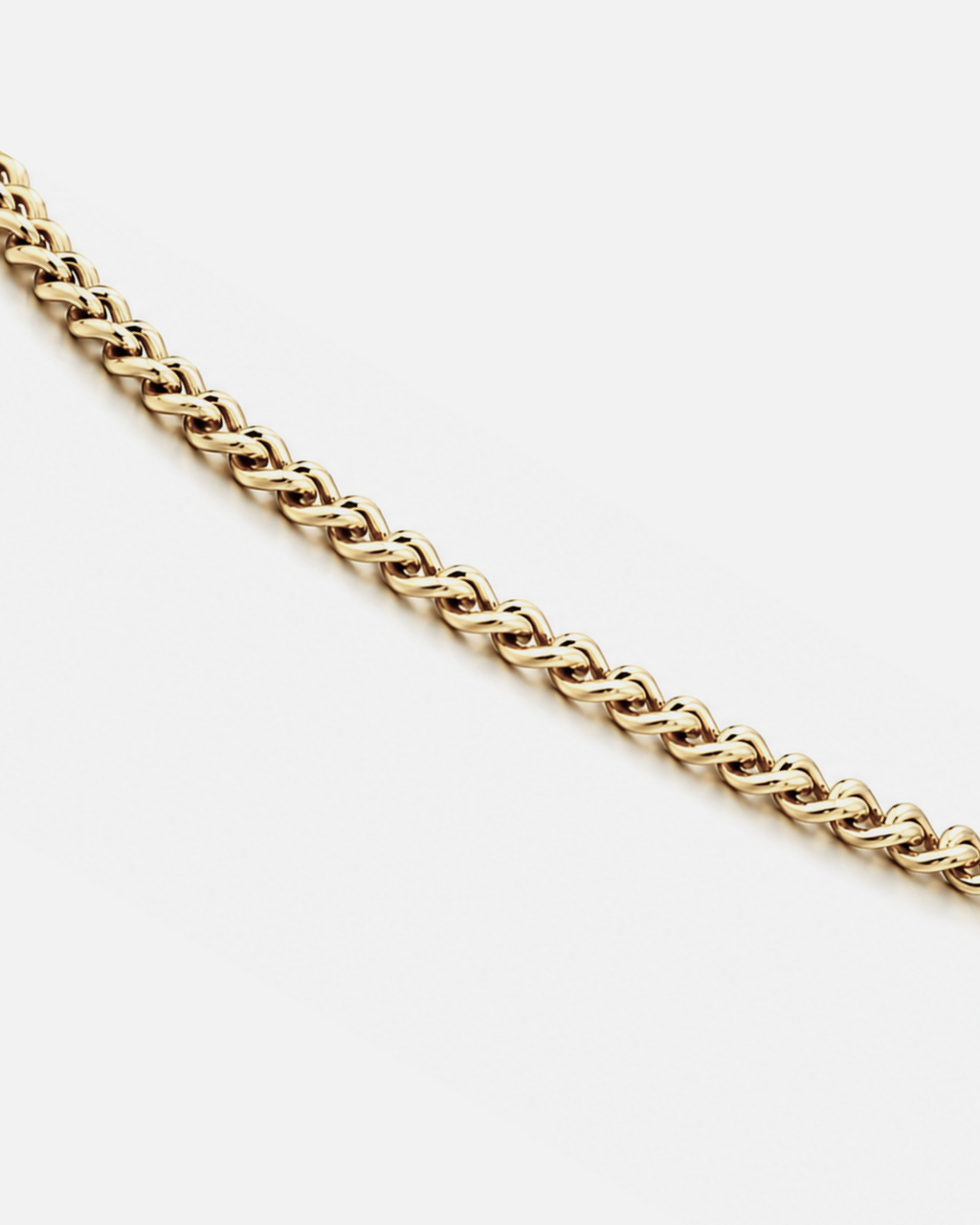 Minimal Curb Necklace