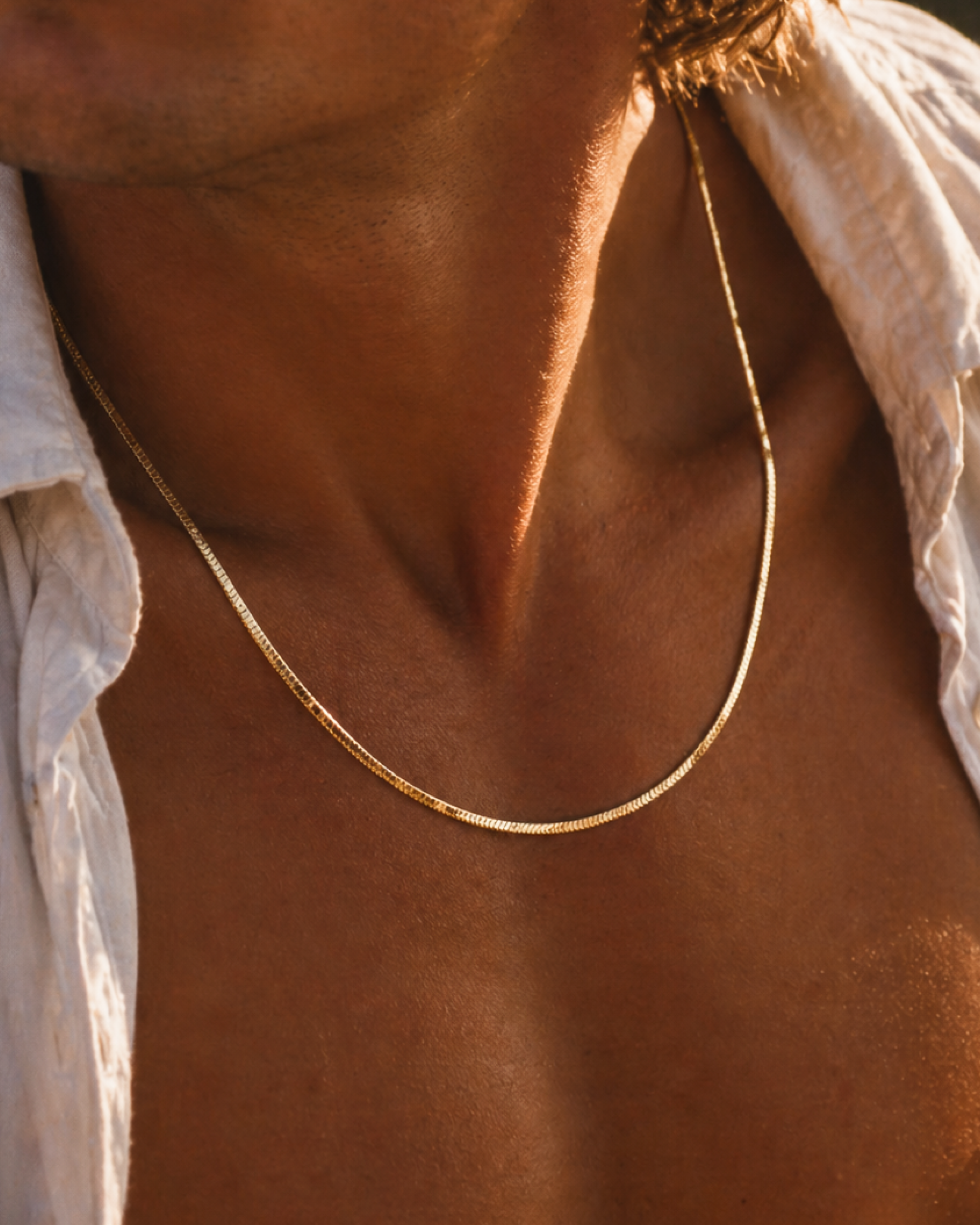 Square Chain Necklace