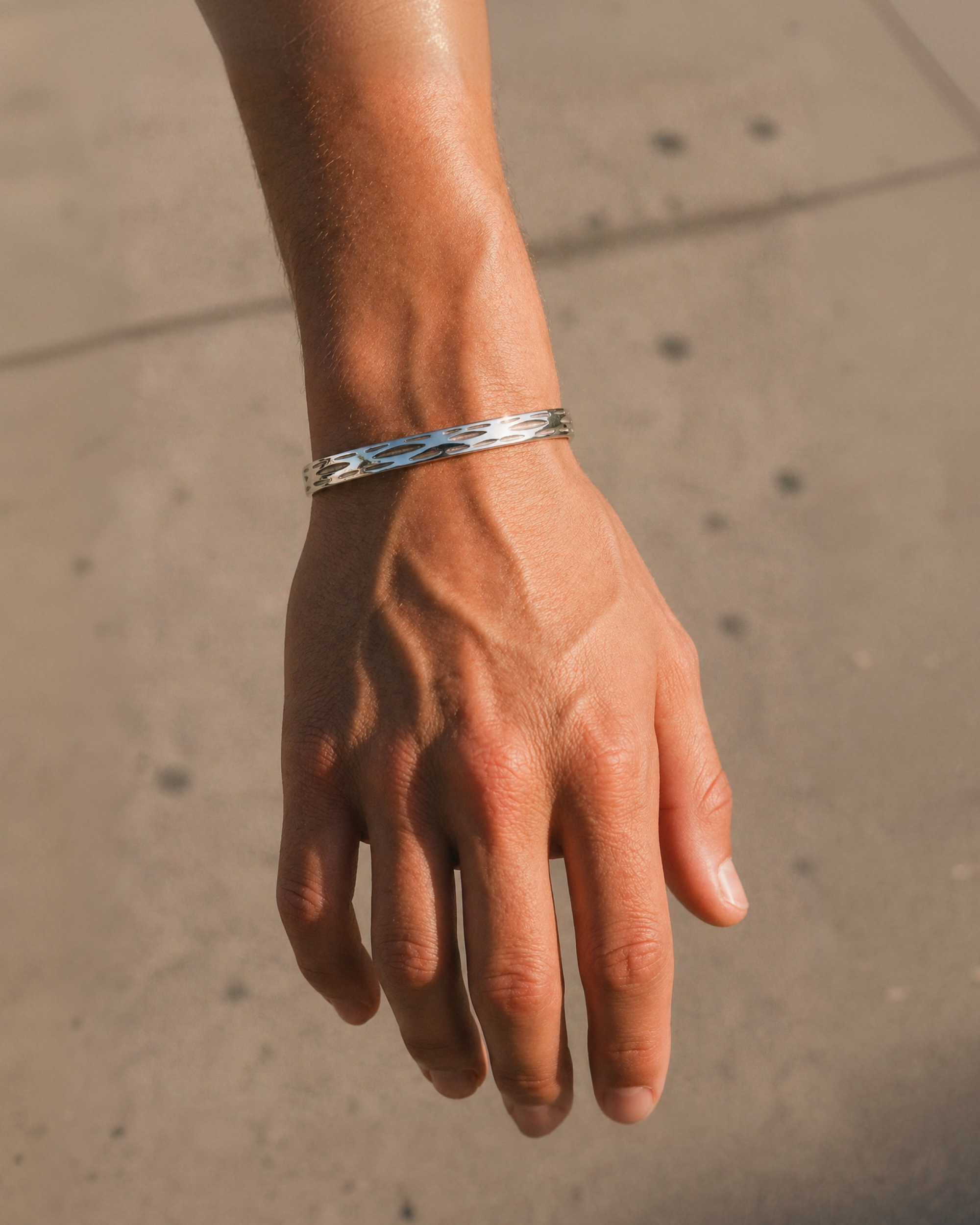 Textured Cuff Bracelet